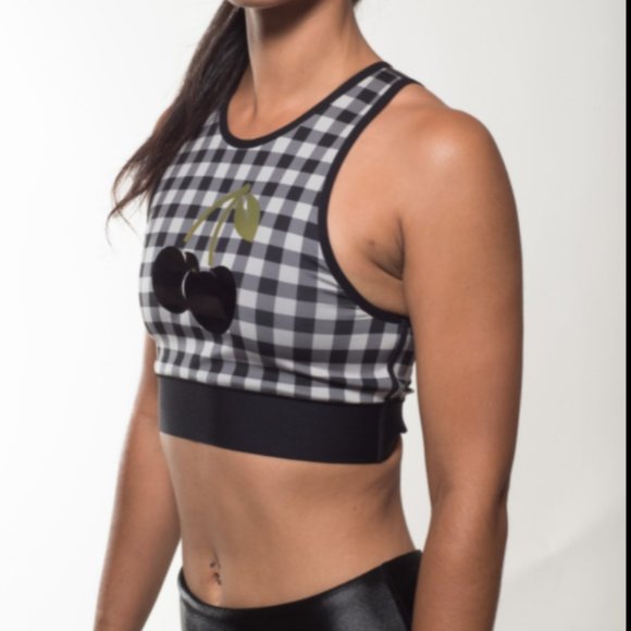 COPY - Ultracor Altitude Cherry Crop Top S - Picture 2 of 4